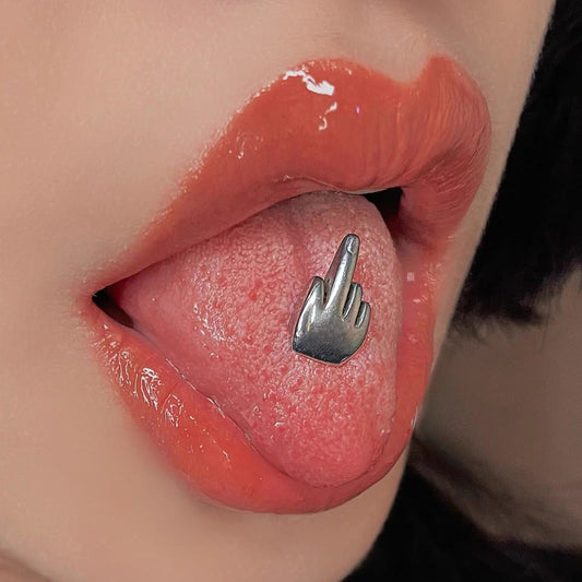 F*ck You Middle Finger Tongue Bar