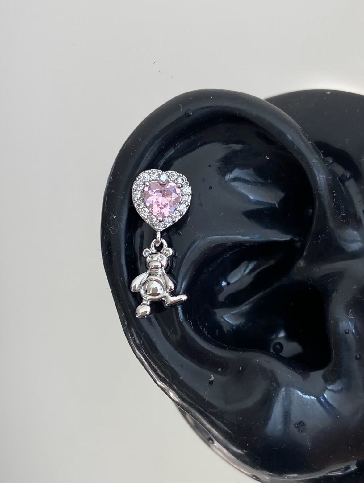 Love bear Helix Earrings