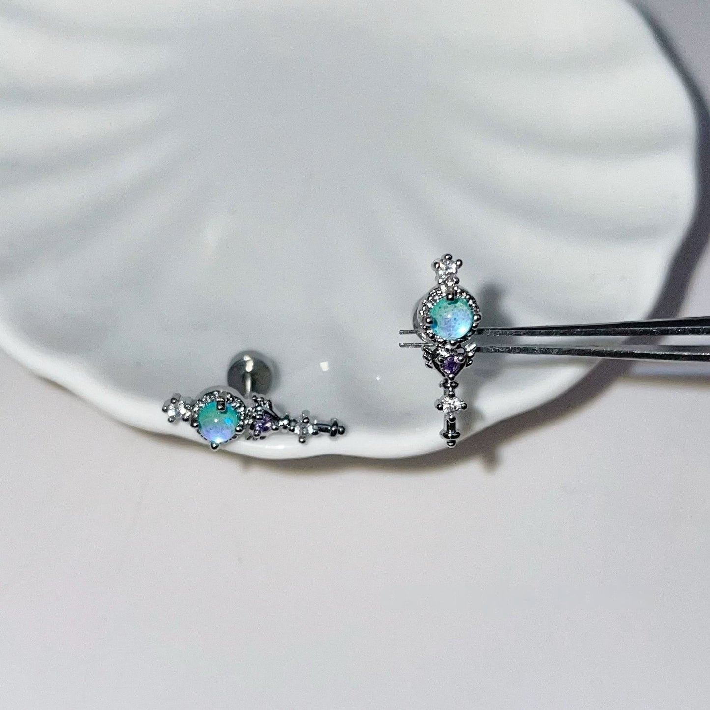 Relic Prism Helix Earrings