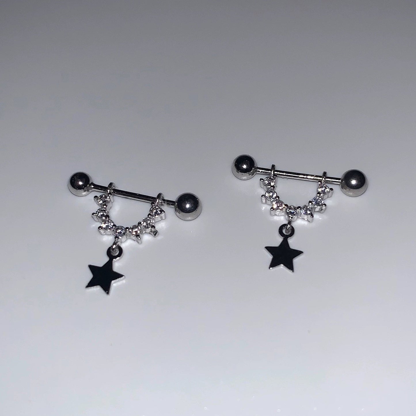 Starlace Arc Helix Earrings
