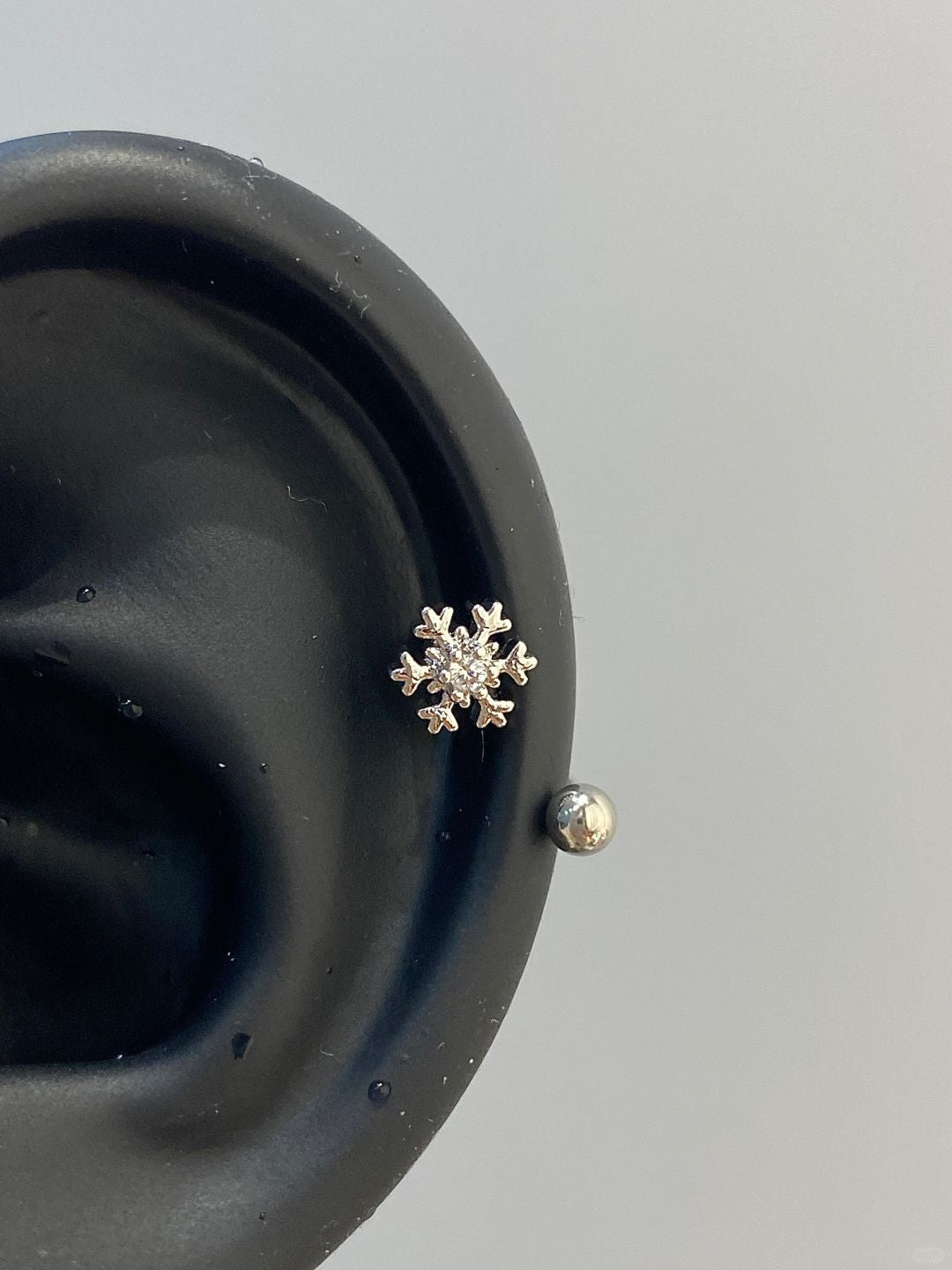 Snowflake Helix Earrings