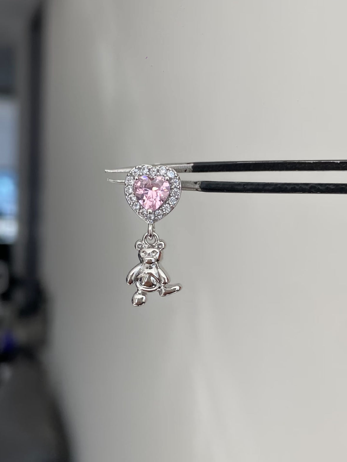 Love bear Helix Earrings
