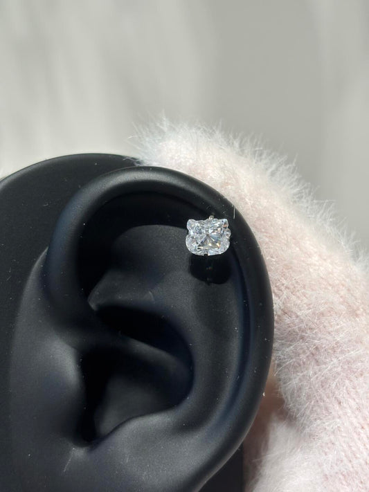 Kitty Diamond Helix Earrings