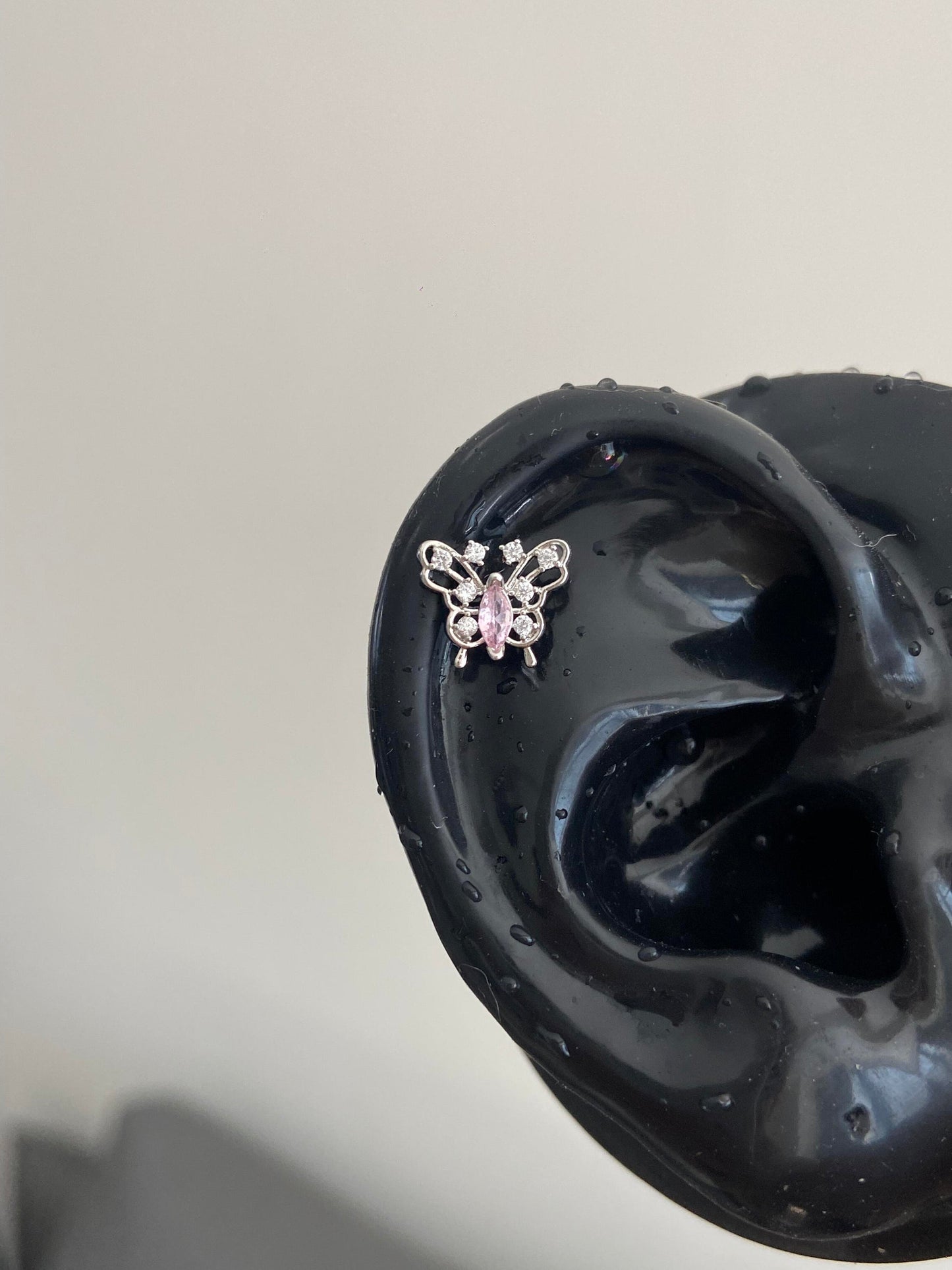 Rosa Butterfly Helix Earrings