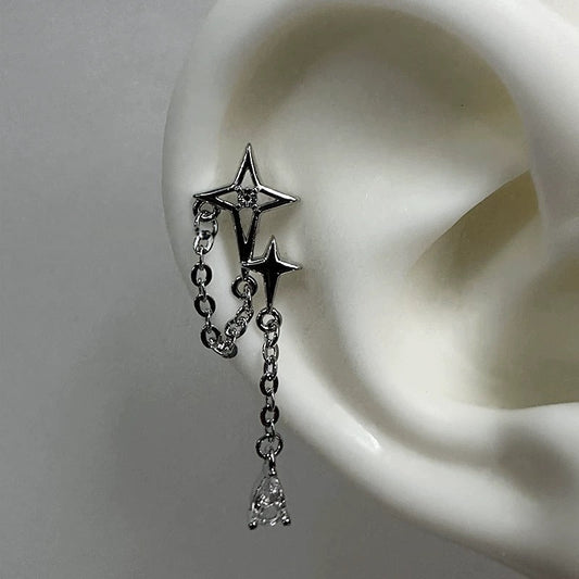 Twin Nova Helix Earrings