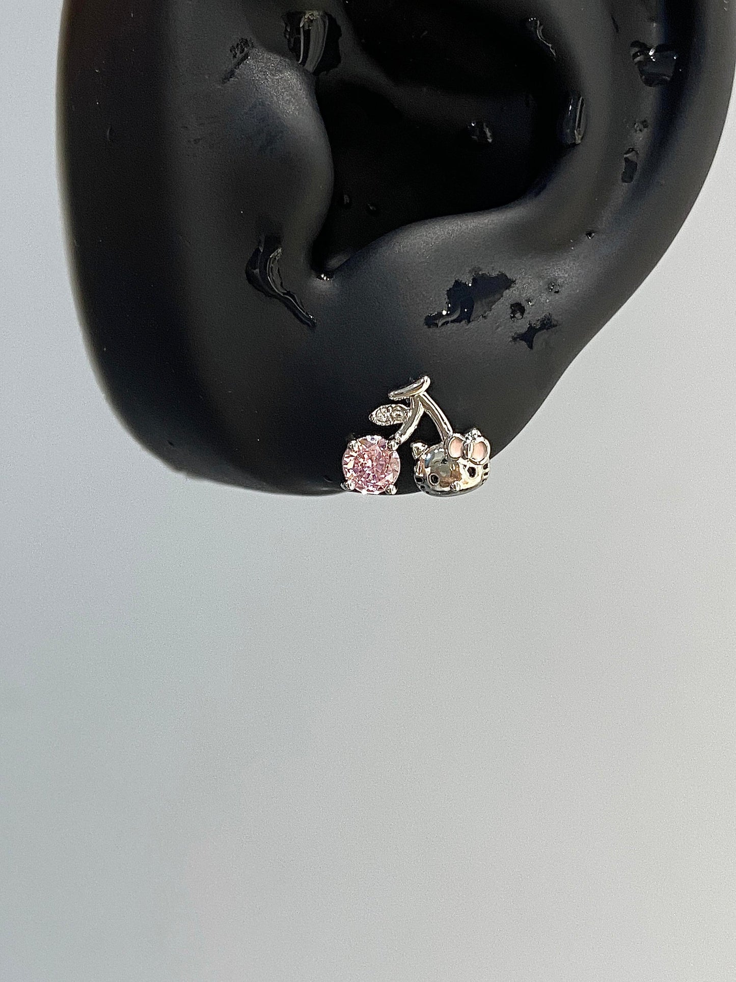 Kitty Cherry Helix Earrings