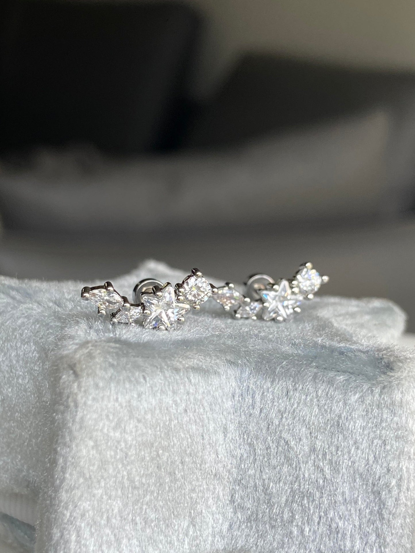 Frostvine Helix Earrings