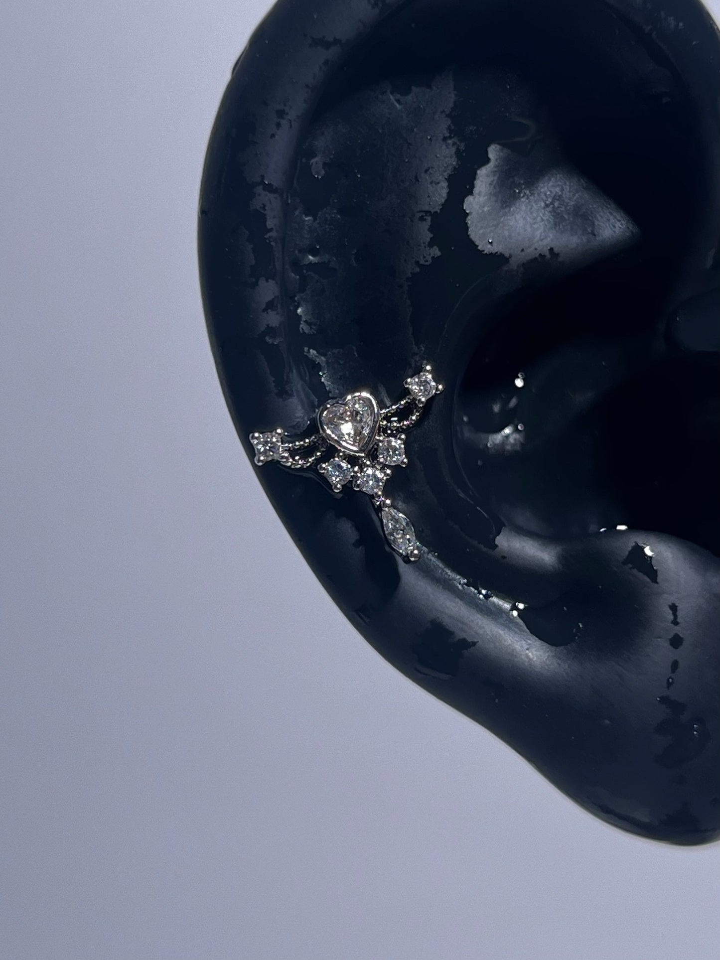 Duchess Tiara Helix Earrings