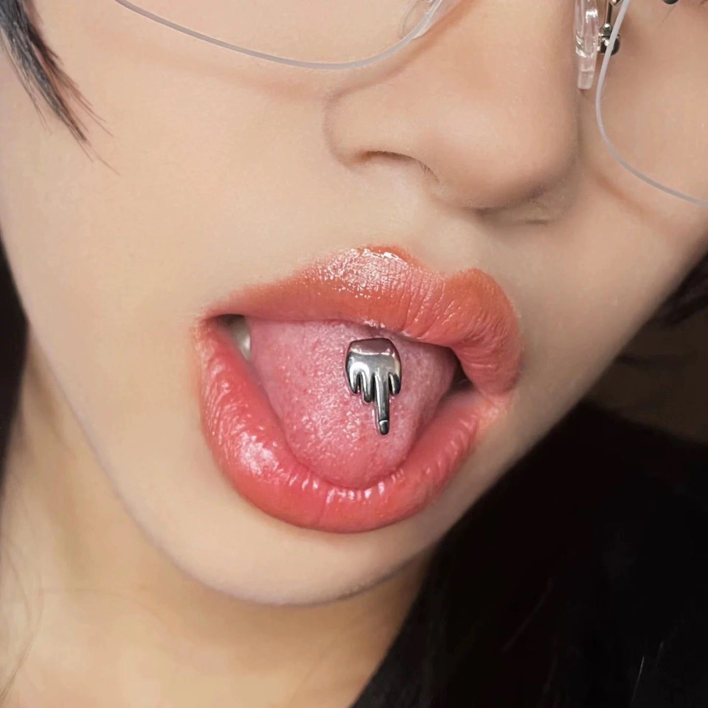 F*ck You Middle Finger Tongue Bar