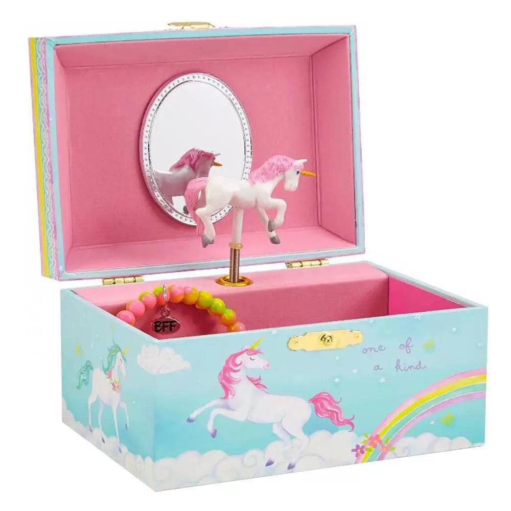 Blue Unicorn Music Jewellery Box