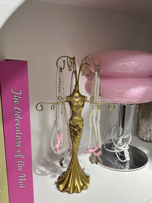 Vintage Dress Form Jewelry Holder