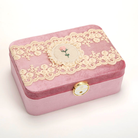 Rosette Lace Jewelry Box