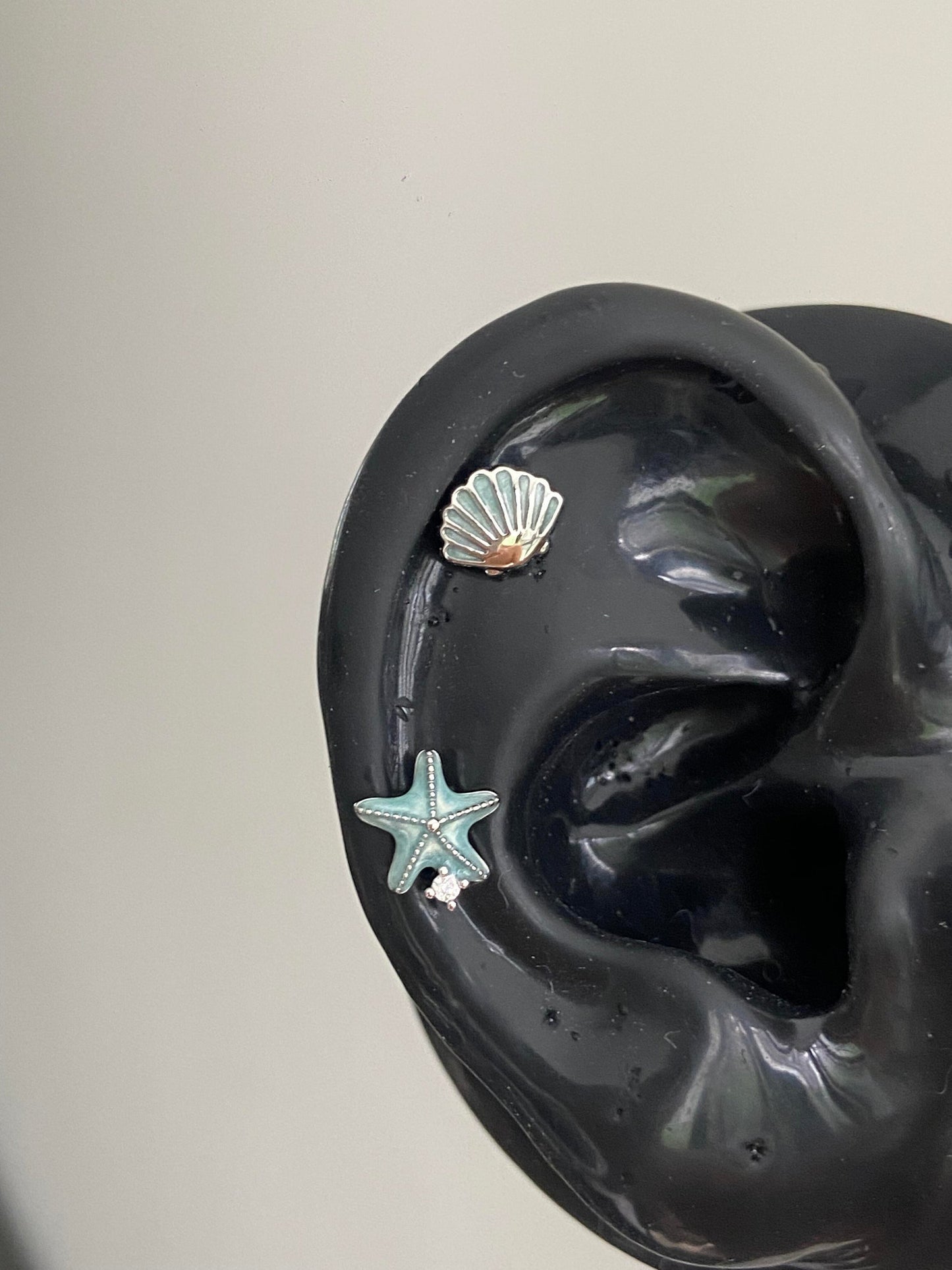 Coral Kiss Helix Earrings