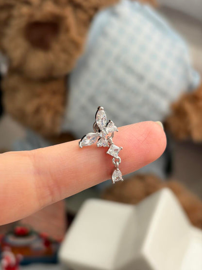 Butterfly Mirage Helix Earrings