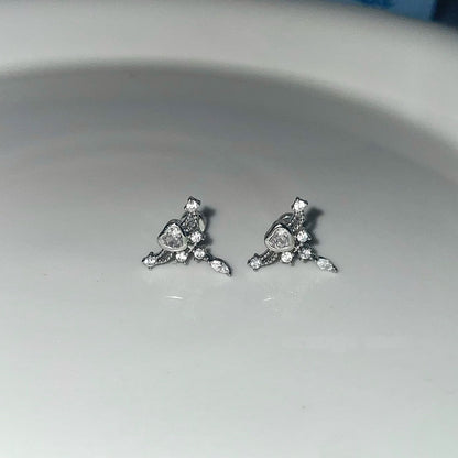 Duchess Tiara Helix Earrings