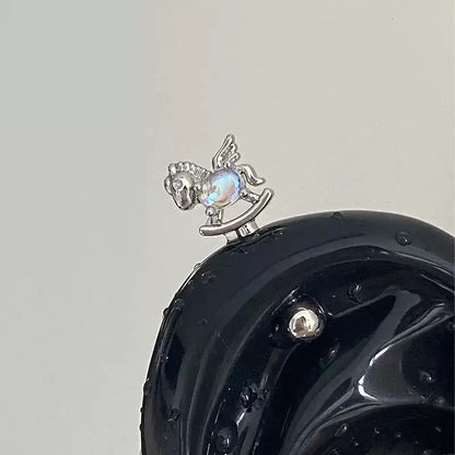 Rocking Horse Vertical Helix Earrings