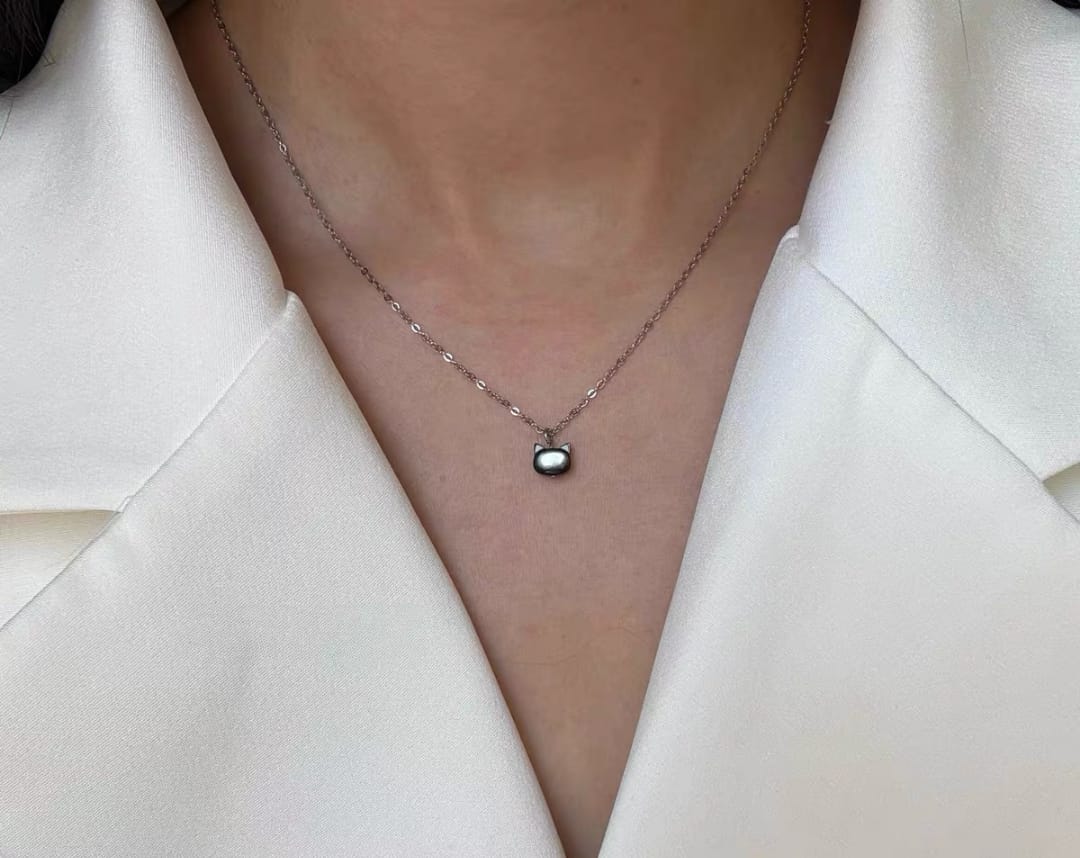 Moonlight Cat Pendant