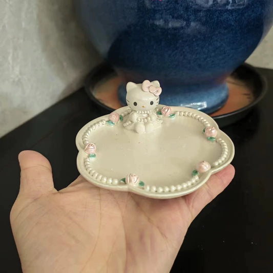 Kitty Charm Jewelry Tray