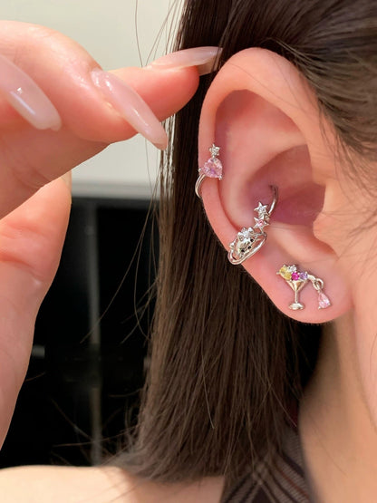 Kitty Star Conch Earrings