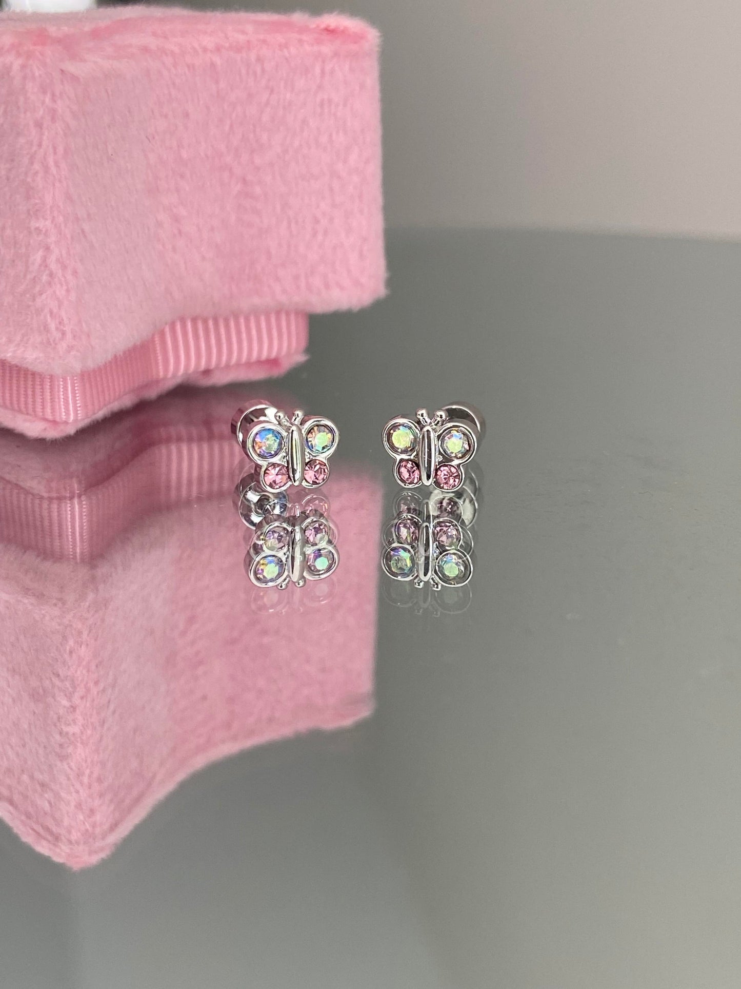 Pastelle Butterfly Helix Earrings