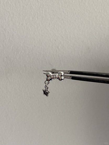 Bone Star Helix Earrings