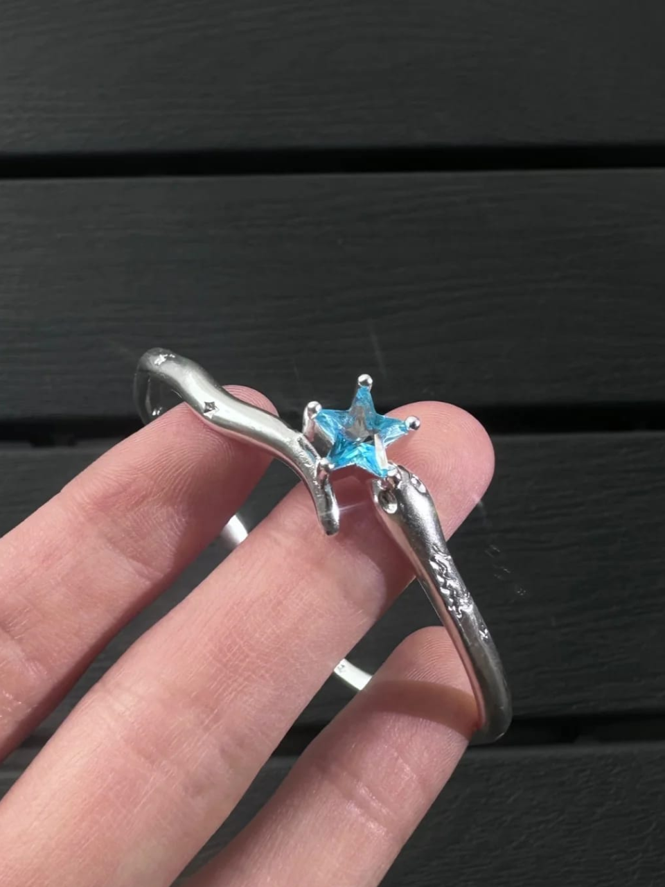 Blue Star Magic Branch Cuff