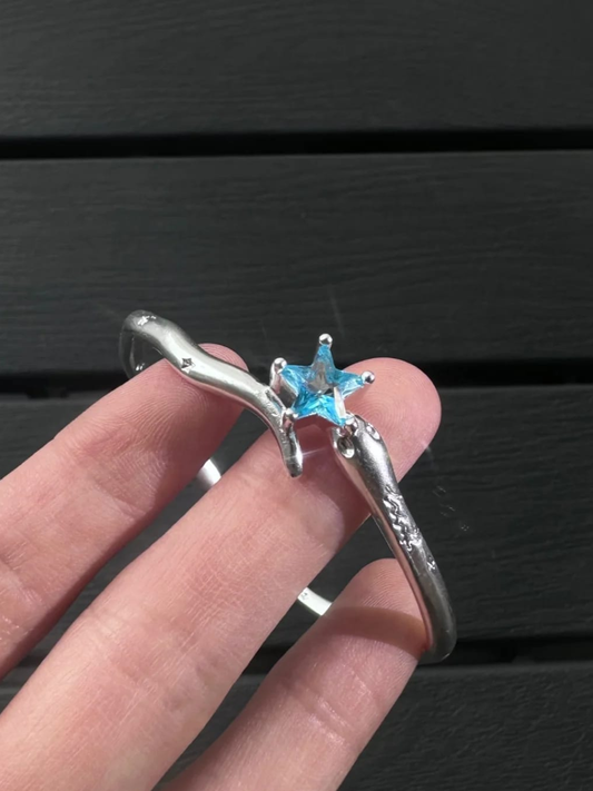 Blue Star Magic Branch Cuff