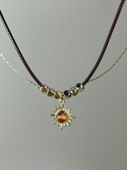 Golden Sun Cord and Chain Layer Set