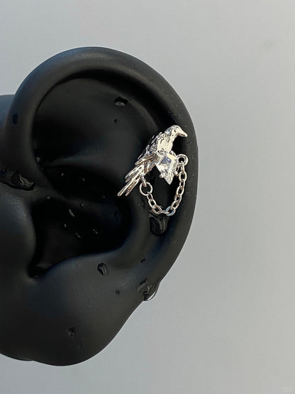 Raven’s Bond Helix Earrings