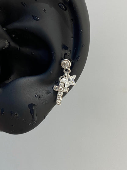 Starbourne Faith Helix Earrings