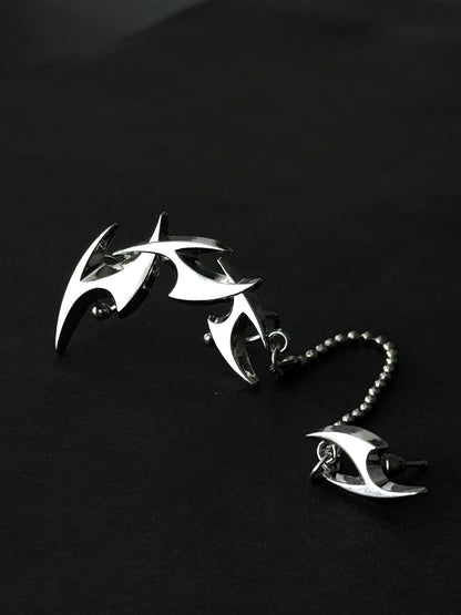Razorwing Chain Earrings