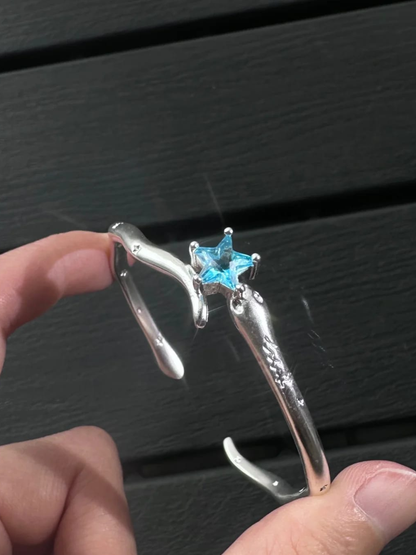 Blue Star Magic Branch Cuff