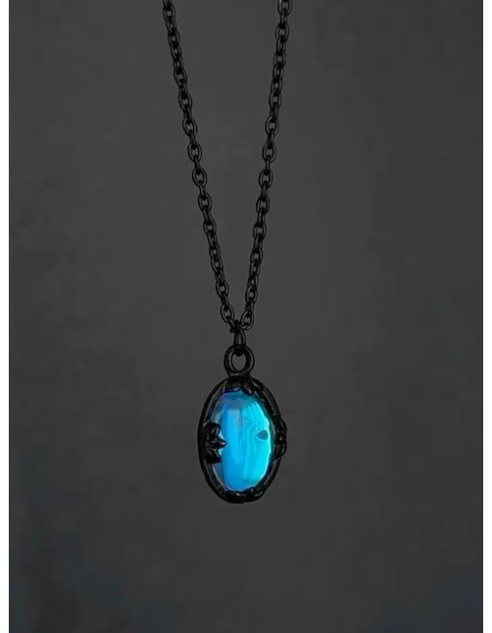 Luminous Mystic Orb Pendant Necklace