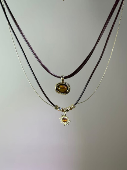 Golden Sun Cord and Chain Layer Set