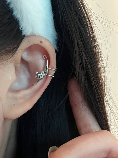 Luna Muse Cuff Helix Earrings