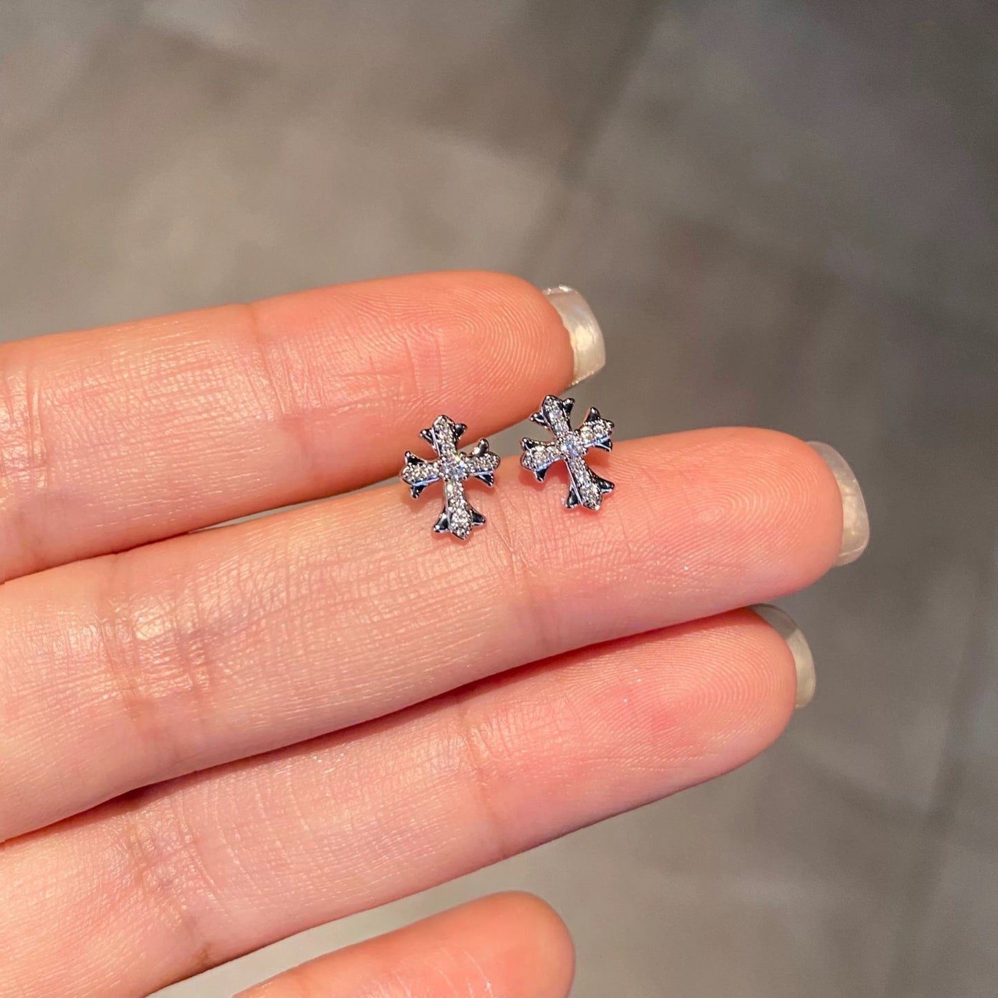 Classic Cross Earrings