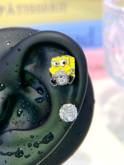 Sponge Boy Helix Earrings