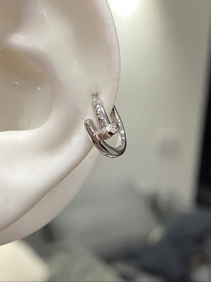 Twist nail Helix Earrings