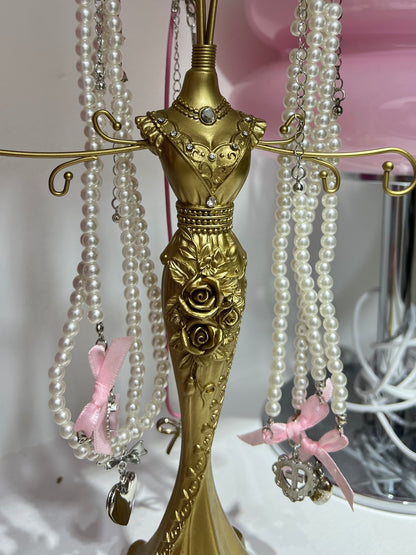 Vintage Dress Form Jewelry Holder