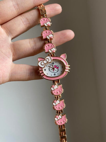 Pink Kitty Sweetcharms Watch