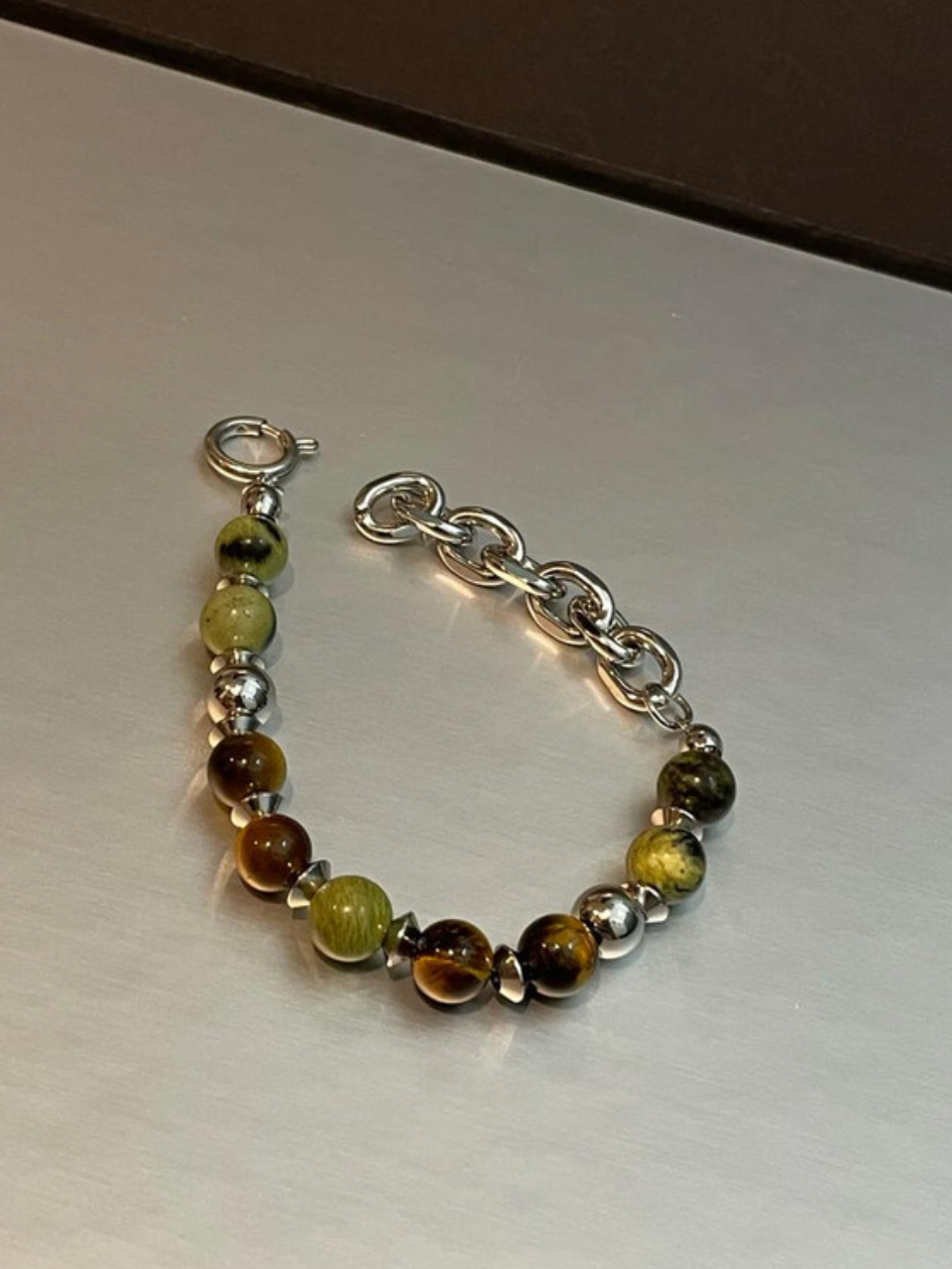 Sparkling Botanical Bolo Bracelet