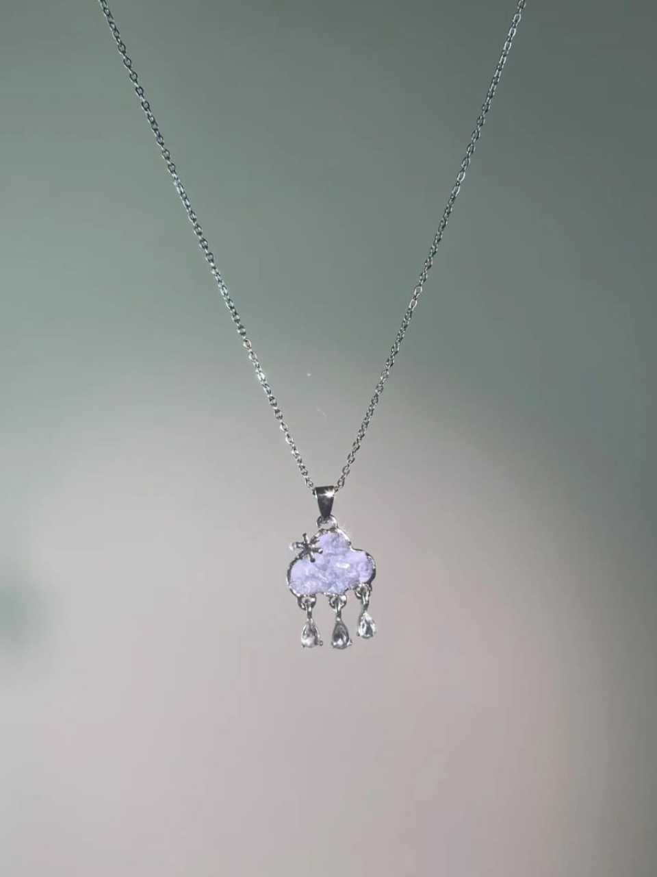 Delicate Weather Charm Necklace