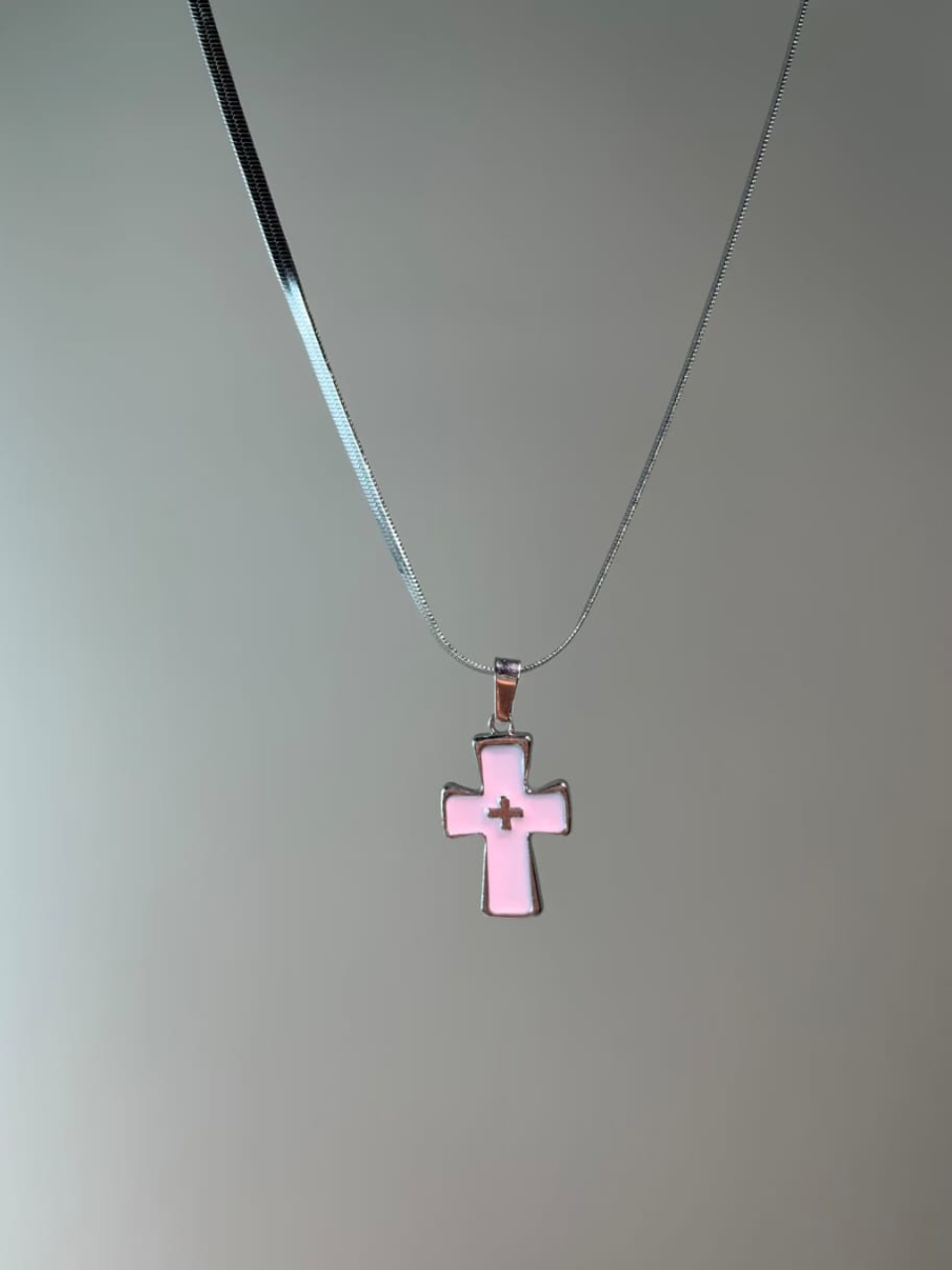 Divine Glow Cross Necklace
