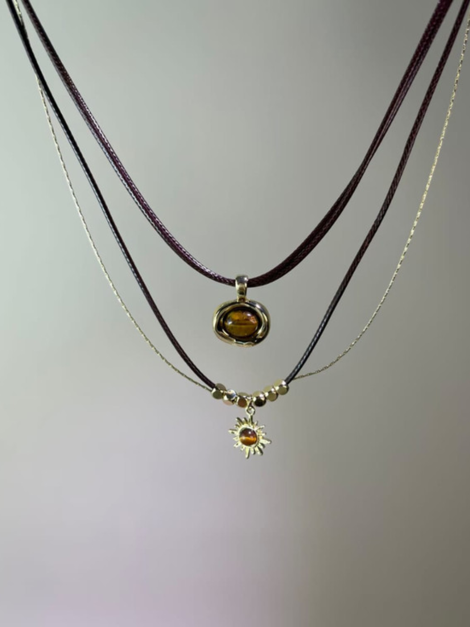 Golden Sun Cord and Chain Layer Set