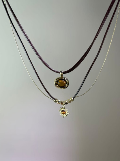 Golden Sun Cord and Chain Layer Set