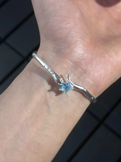 Blue Star Magic Branch Cuff