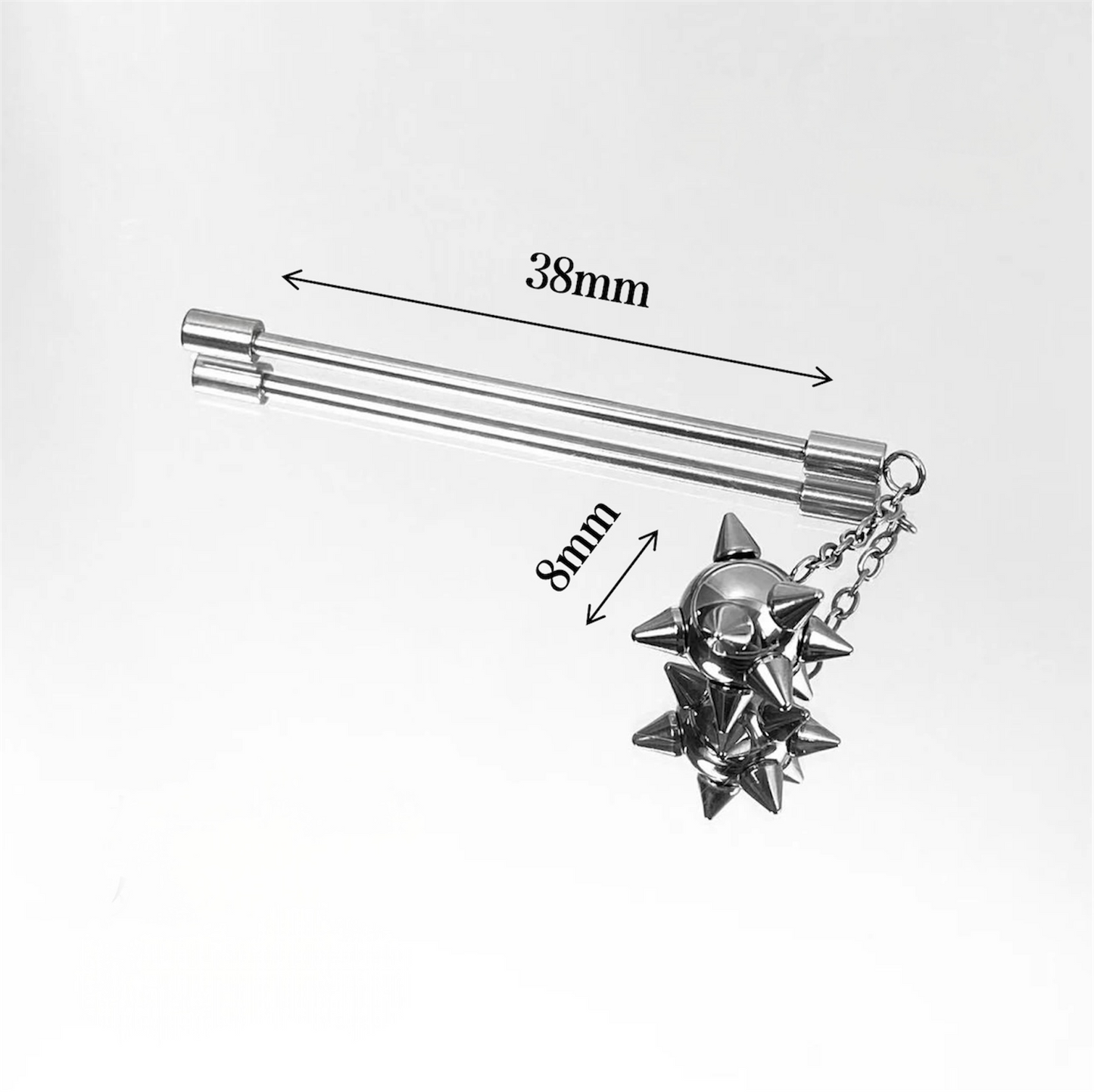 Flail Industrial Earrings