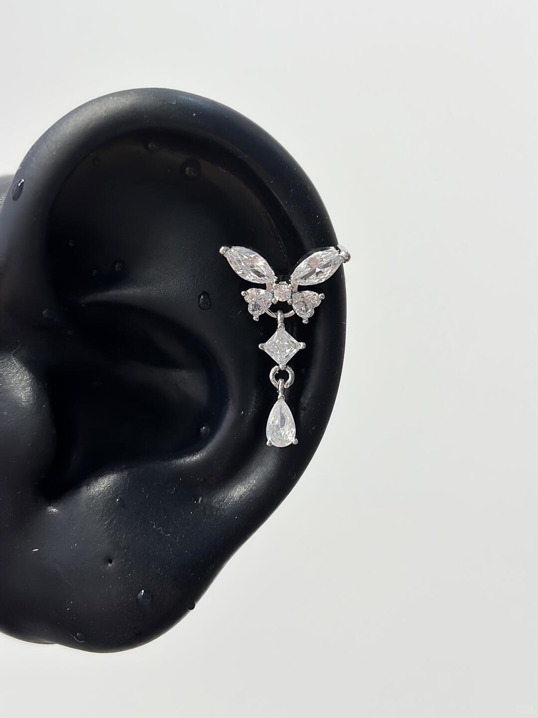 Butterfly Mirage Helix Earrings