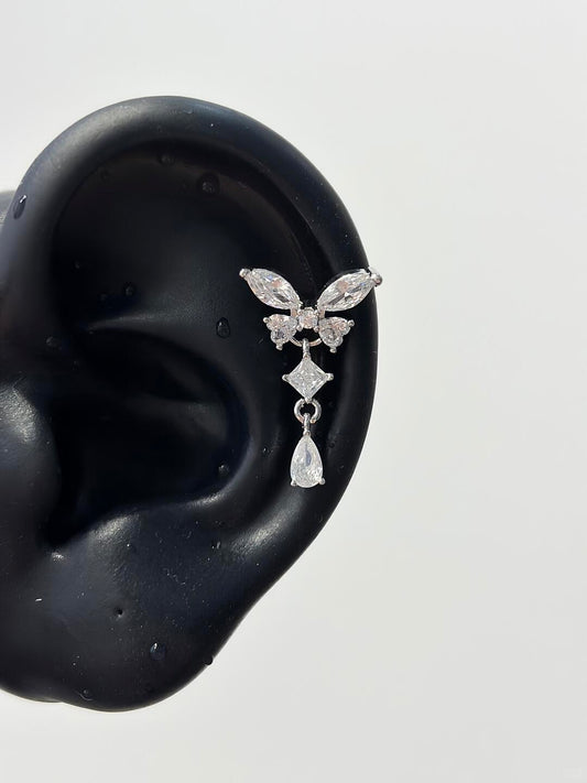 Butterfly Mirage Helix Earrings