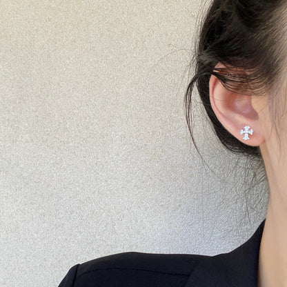 Classic Cross Earrings